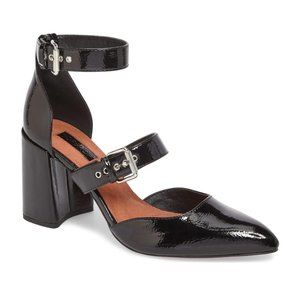 Topshop Gene d'Orsay Patent Pump